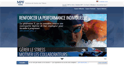 Desktop Screenshot of mpfparis.com